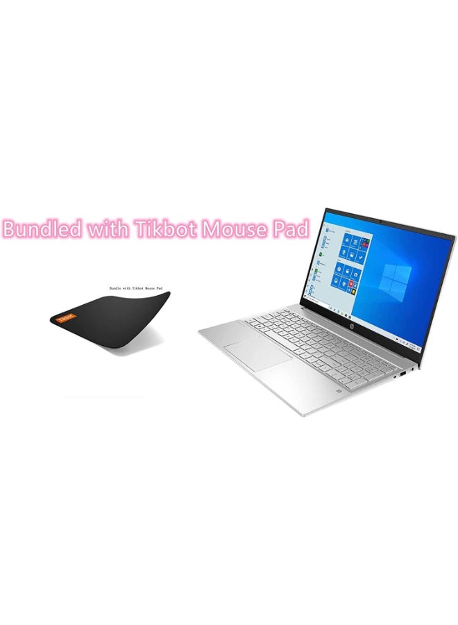 HP 15 Pavilion (Upgraded Version) Laptop With 15.6-Inch Display, Core i5-1235U Processor/16GB RAM/1TB SSDIntel Iris XE Graphics/Windows 11 With Mouse Pad English Silver  - Image 2