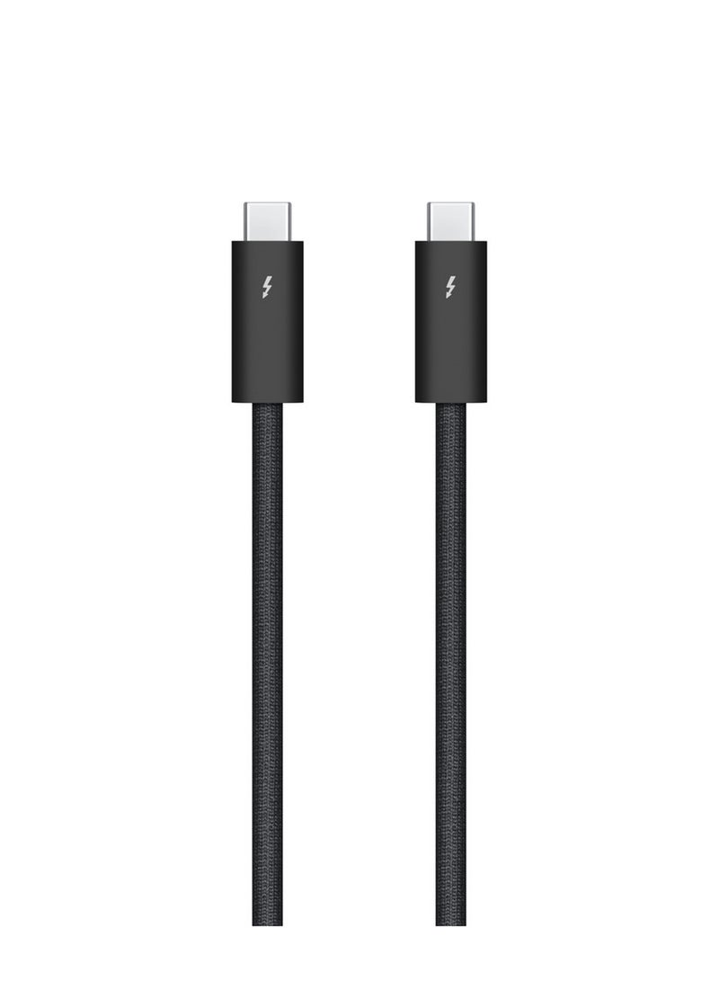 Apple THUNDERBOLT 4 PRO CABLE (3M)-ZEE Black  - Image 2