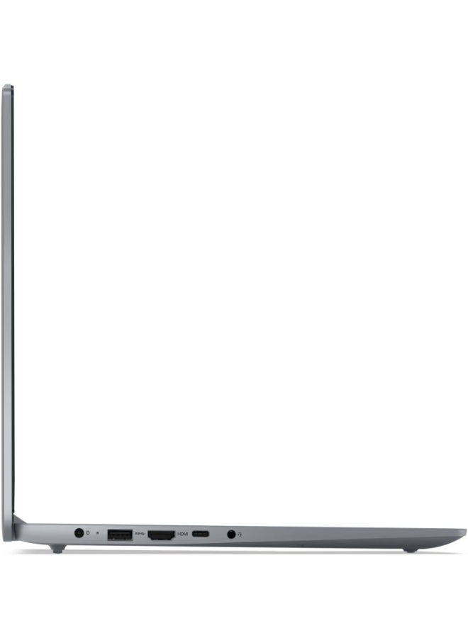 IdeaPad Slim 3 (Upgraded Version) Laptop With 15.6-Inch Display, Intel Core i3-1305U Processor/8GB RAM/256GB SSD/Intel UHD Graphics/DOS(Without Windows) English Business Black
