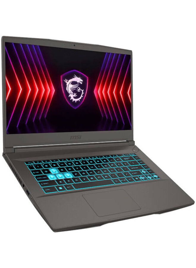 MSI - Thin 15 B13UCX Laptop With 15.6-Inch Display, Intel Core i5-13420H Processor/16GB RAM/512GB SSD/4GB NVIDIA GeForce RTX 2050 Graphics/DOS(Without Windows) English Black - Image 1
