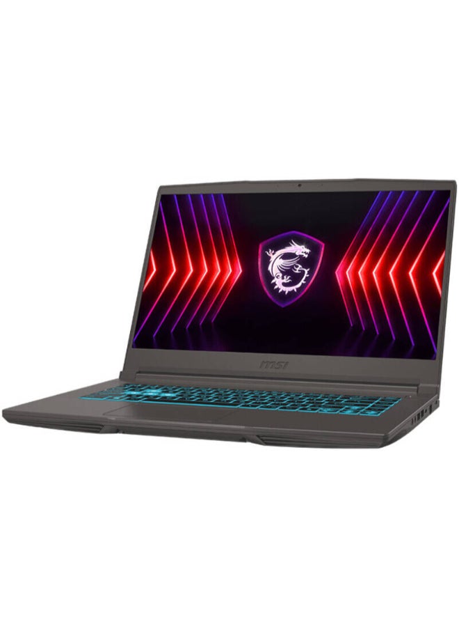 MSI - Thin 15 B13UCX Laptop With 15.6-Inch Display, Intel Core i5-13420H Processor/16GB RAM/512GB SSD/4GB NVIDIA GeForce RTX 2050 Graphics/DOS(Without Windows) English Black - Image 1