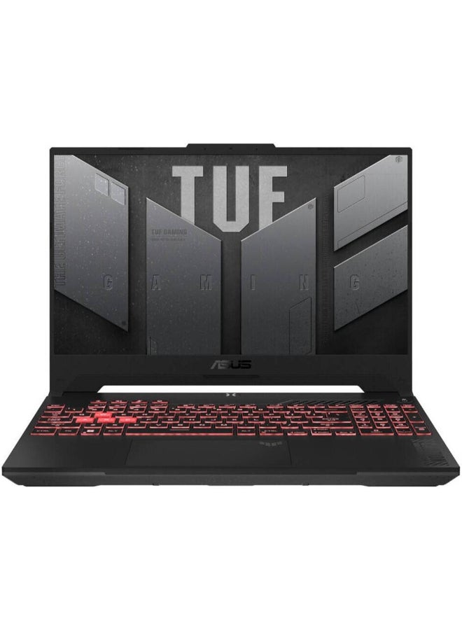 ASUS - TUF Gaming A15 FA507 Laptop With 15.6-Inch Display, AMD Ryzen 7 7435HS Processor/16GB RAM/512GB SSD/8GB NVIDIA GeForce RTX 4080 Graphics/Windows 11 English Mecha Grey - Image 1