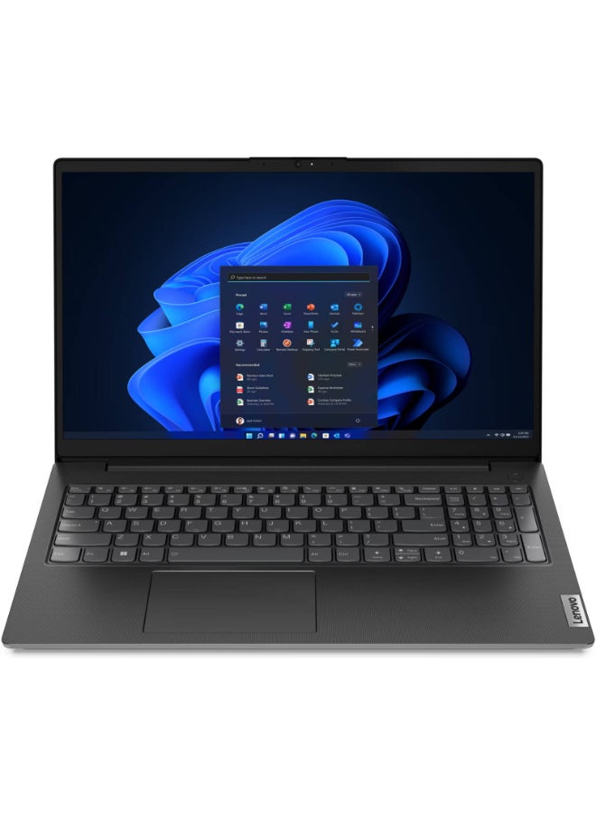 Lenovo - V15 G4 (Upgraded Version) Laptop With 15.6-Inch Display, Intel Core i3-1315U Processor/8GB RAM/256GB SSD/Intel UHD Graphics/DOS(Without Windows) English Business Black - Image 1