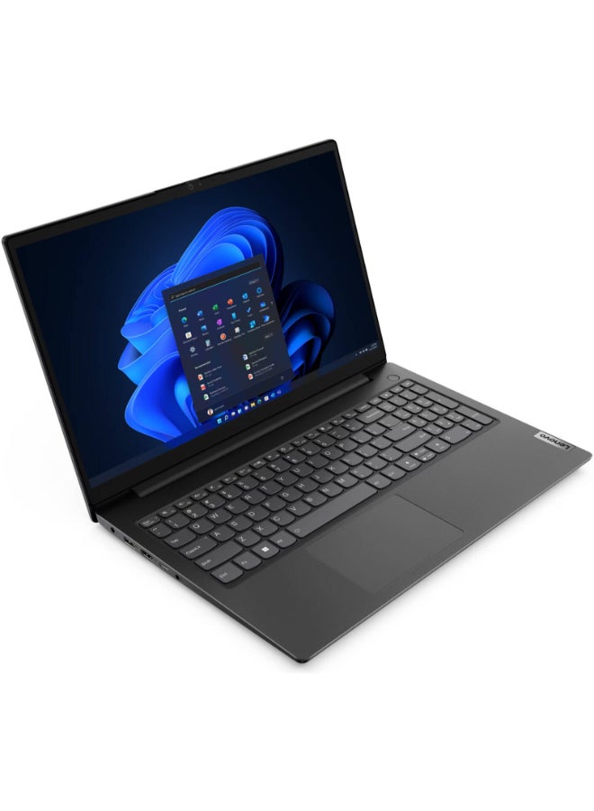 Lenovo - V15 G4 (Upgraded Version) Laptop With 15.6-Inch Display, Intel Core i3-1315U Processor/8GB RAM/256GB SSD/Intel UHD Graphics/DOS(Without Windows) English Business Black - Image 1
