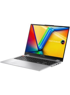 ASUS Vivobook S 16 Flip TN3604YA-AS76 Laptop With 16-Inch Display, AMD Ryzen 7 7730U Processor/16GB RAM/512GB SSD/AMD Radeon Graphics/Windows 11 Home English Cool Silver  - Image 3
