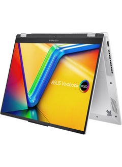 ASUS Vivobook S 16 Flip TN3604YA-AS76 Laptop With 16-Inch Display, AMD Ryzen 7 7730U Processor/16GB RAM/512GB SSD/AMD Radeon Graphics/Windows 11 Home English Cool Silver  - Image 2