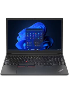 ThinkPad E15 Gen 4 Laptop With 15.6-Inch Display, AMD Ryzen 7 5825U Processor/8GB RAM/512GB SSD/AMD Radeon Graphics/DOS(Without Windows) English Black