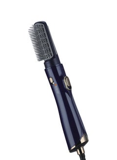 ريبون Hair Styler With Two Brushes Two Temperature Levels Cold Air 1200W Blue  - Image 2