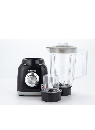 Blender, Complete With a 1.5L Jar And The Convenience Of 2-Speed Settings. In addition, it comes equipped with a 0.6L dry miller jar 1.5 L 400 W BL1542 Black - pnsku/N70130604V/45/_/1732244495/4ac7482f-5ebf-4cf7-84f6-87c0dc66e48e