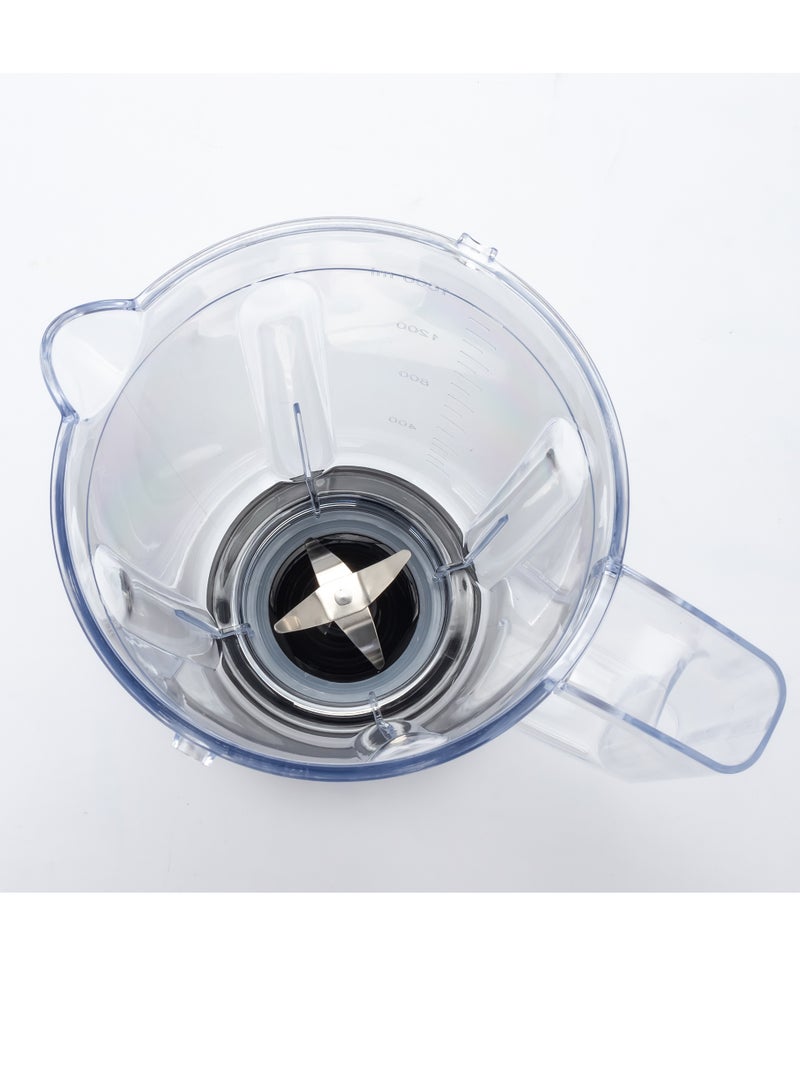 KHIND Blender, Complete With a 1.5L Jar And The Convenience Of 2-Speed Settings. In addition, it comes equipped with a 0.6L dry miller jar 1.5 L 400 W BL1542 Black  - Image 5
