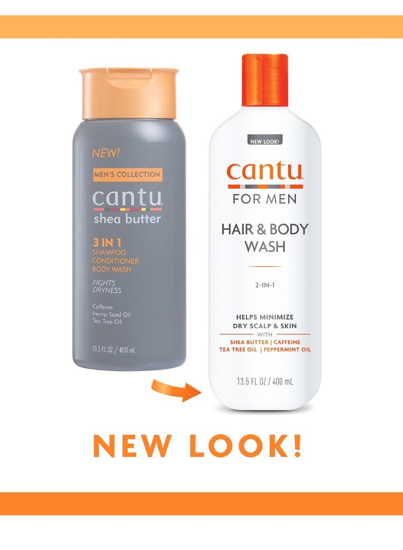 Cantu Men 2-in-1 Hair & Body Wash, 13.5 fl oz (Packaging May Vary)  - Image 4