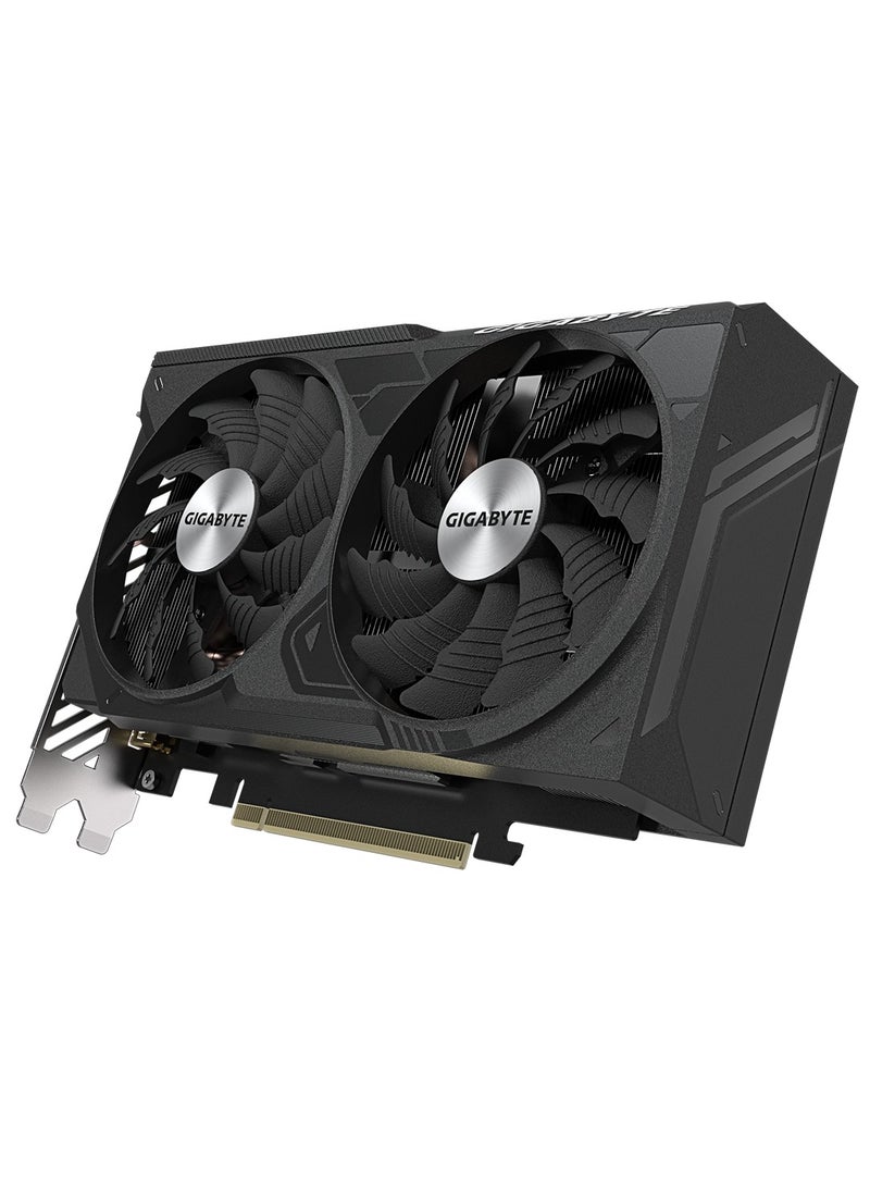 GIGABYTE - Graphics Card GeForce RTX­­™ 4060 Ti WINDFORCE OC V2 8GPowered by NVIDIA DLSS 3, ultra-efficient Ada Lovelace arch, and full ray tracing 4th Generation Tensor Cores: Up to 4x performance with DLSS 3 vs. brute-force rendering 3rd Generation RT Cores: Up to 2X ray tracing performance Powered by GeForce RTX™ 4060 Ti (8GB) Integrated with 8GB GDDR6 128bit memory interface WINDFORCE cooling system Protection back plate BLACK - Image 1