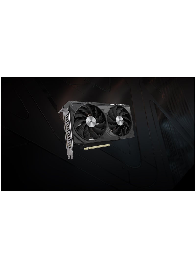 GIGABYTE - Graphics Card GeForce RTX­­™ 4060 Ti WINDFORCE OC V2 8GPowered by NVIDIA DLSS 3, ultra-efficient Ada Lovelace arch, and full ray tracing 4th Generation Tensor Cores: Up to 4x performance with DLSS 3 vs. brute-force rendering 3rd Generation RT Cores: Up to 2X ray tracing performance Powered by GeForce RTX™ 4060 Ti (8GB) Integrated with 8GB GDDR6 128bit memory interface WINDFORCE cooling system Protection back plate BLACK - Image 1