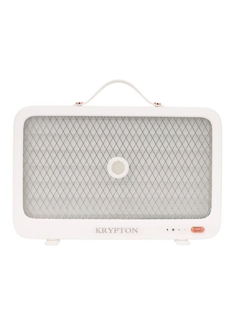 Rechargeable Mosquito Killer, USB Powered Pest or Bug Killer, 3500 V Effective Elimination/ No Poisonous Vapor, No Smell and No Pollution/ 2-3 Hours Working KNBK6455 white