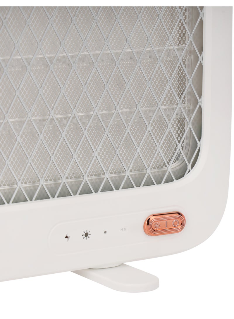 KRYPTON - Rechargeable Mosquito Killer, USB Powered Pest or Bug Killer, 3500 V Effective Elimination/ No Poisonous Vapor, No Smell and No Pollution/ 2-3 Hours Working KNBK6455 white - Image 1