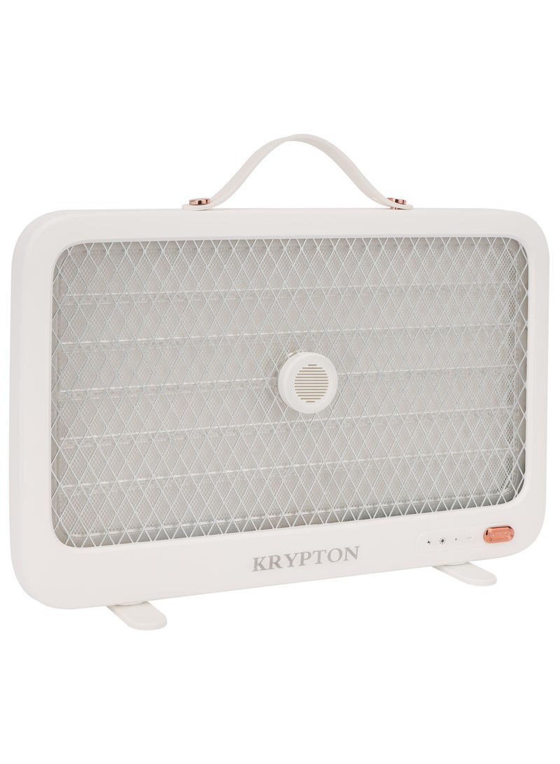 KRYPTON - Rechargeable Mosquito Killer, USB Powered Pest or Bug Killer, 3500 V Effective Elimination/ No Poisonous Vapor, No Smell and No Pollution/ 2-3 Hours Working KNBK6455 white - Image 1