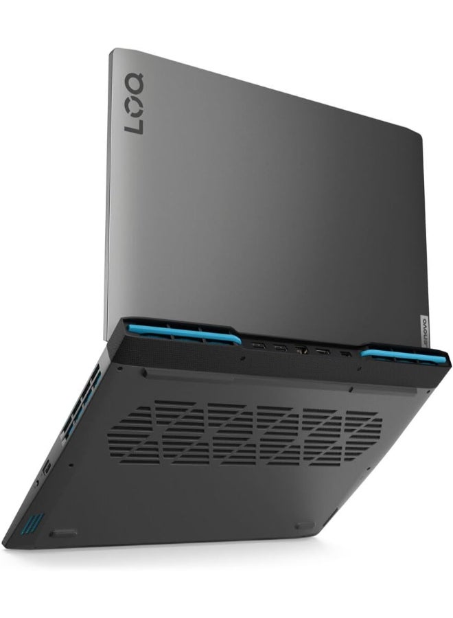 Lenovo - LOQ 15ARP9 (Upgraded Version) Laptop With 15.6-Inch Display, AMD Ryzen 7 7435HS Processor/16GB RAM/512GB SSD/8GB NVIDIA GeForce RTX 4060 Graphics/Windows 11 Home With SteeIseries Gaming Mouse English Grey - Image 1