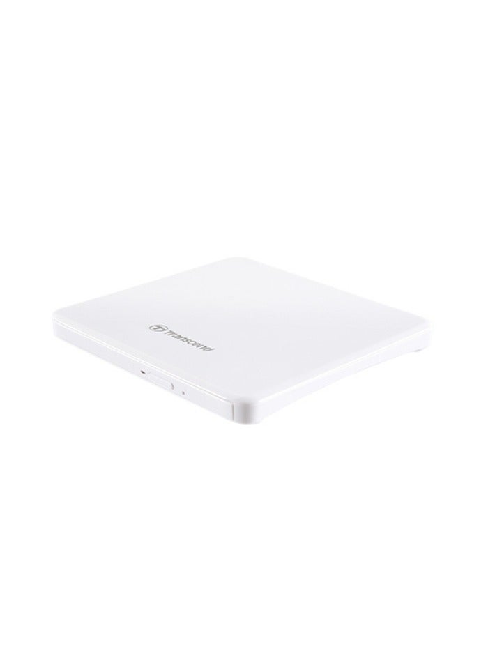 ترانسيند Extra Slim Portable 8X DVD Writer TS8XDVDS-W | White 4.7 GB  - Image 1