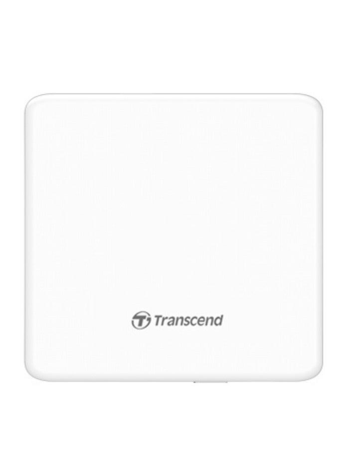 ترانسيند Extra Slim Portable 8X DVD Writer TS8XDVDS-W | White 4.7 GB  - Image 3