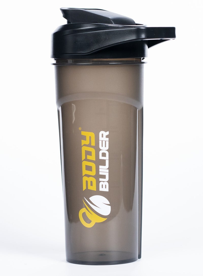 بودي بيلدر Shaker, Black, 600 ML 