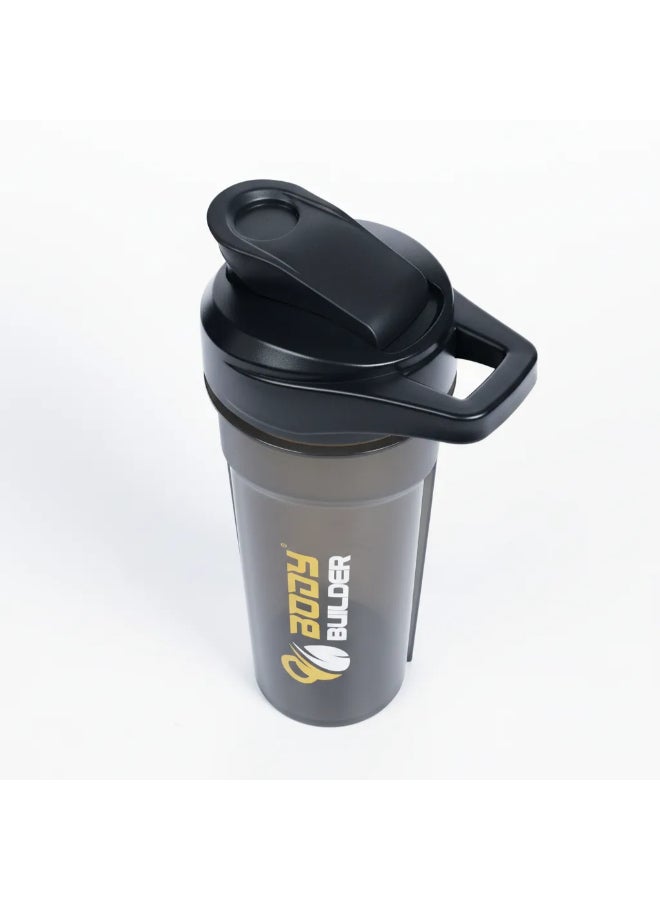 Body Builder Shaker, Black, 700 ML - Image 4
