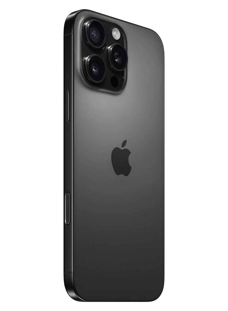 Apple iPhone 16 Pro Max Physical Dual Sim 256GB Black Titanium 5G With FaceTime  - Image 3
