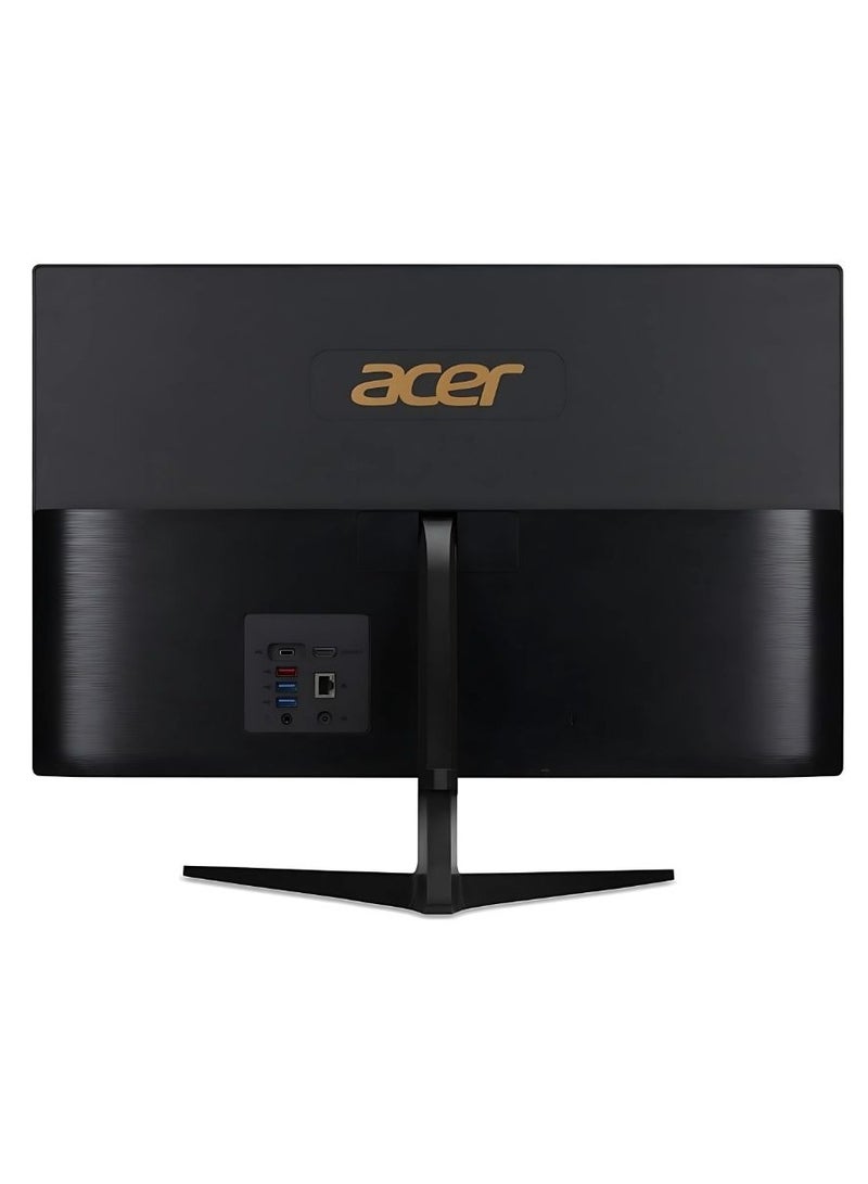 Acer Aspire C24-1800, with i5-12450H, 8GB RAM, 512GB SSD, 23.8" FHD, Intel UHD Graphics, Acer Wireless Keyboard and Mouse English Black - Image 5