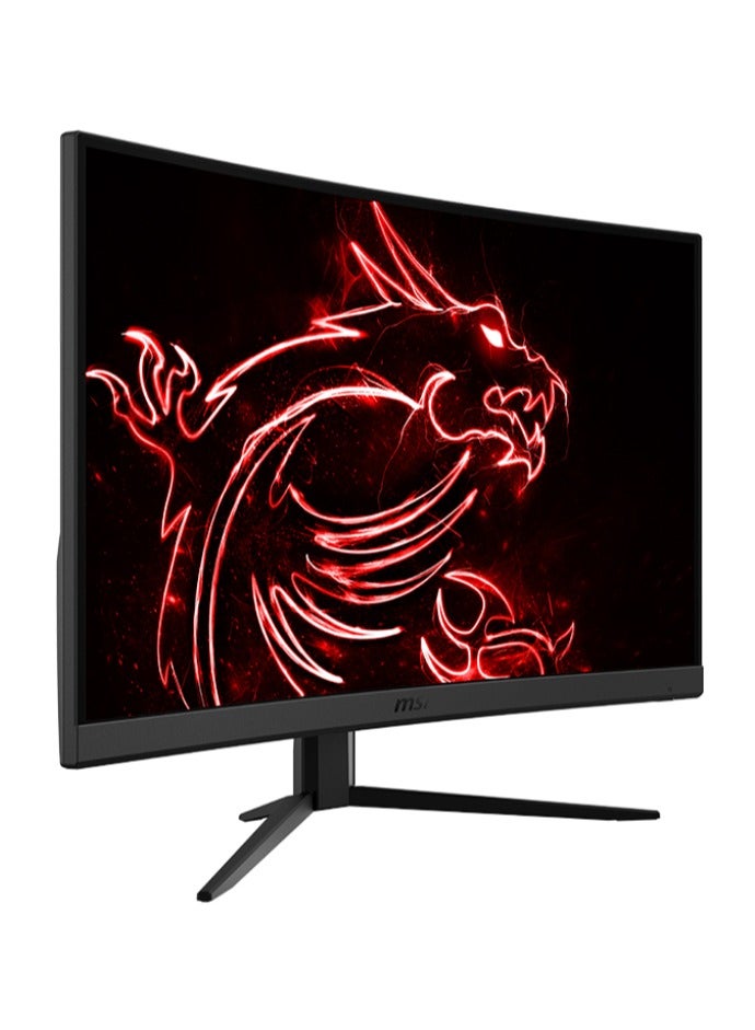 MSI - G27C4 E3 Full HD Non-Glare 1ms 1920 x 1080 Resolution | 180Hz Refresh Rate |  Free Sync | 27" Curved Gaming Monitor Black - Image 1