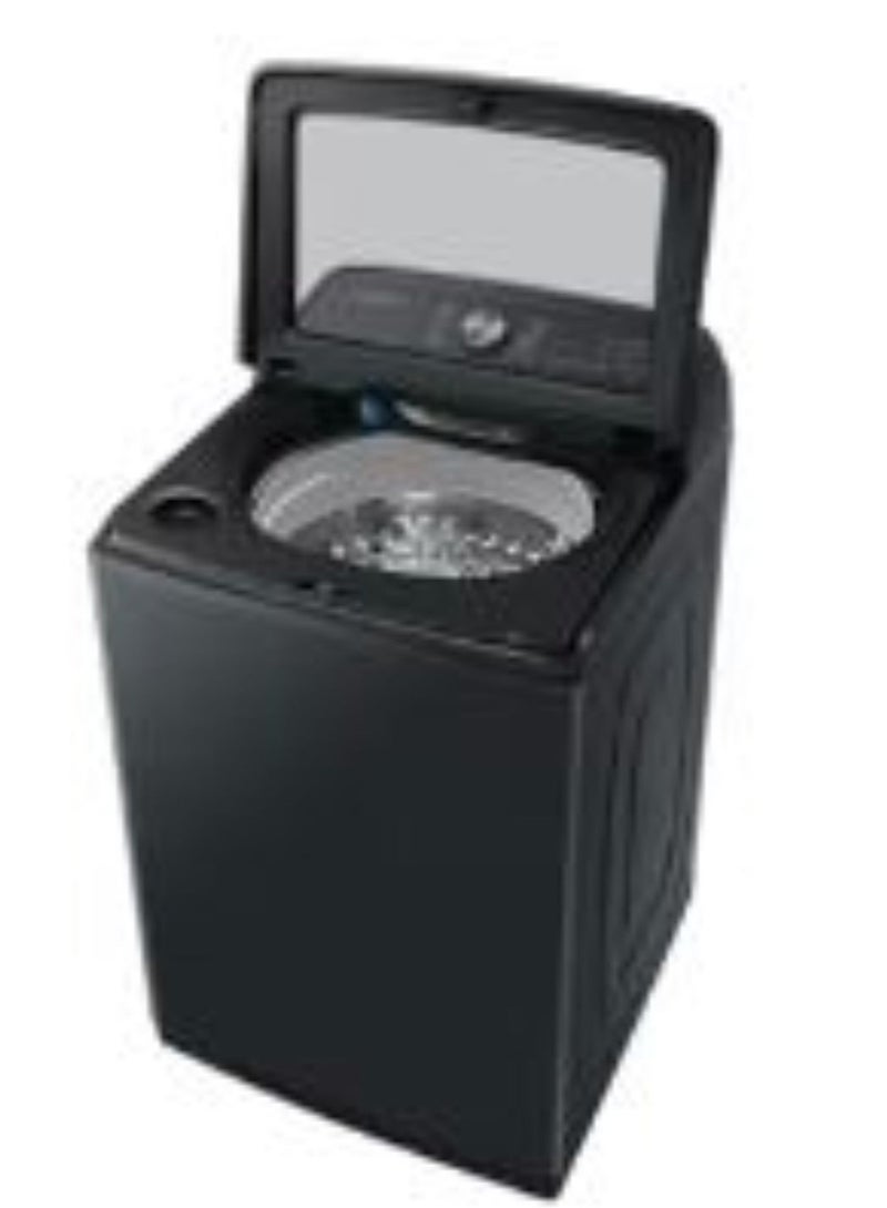 سامسونج Washing Machine Top Loading 22 Kg Inverter International Version WA22A8376GV/RQ Black  - Image 1