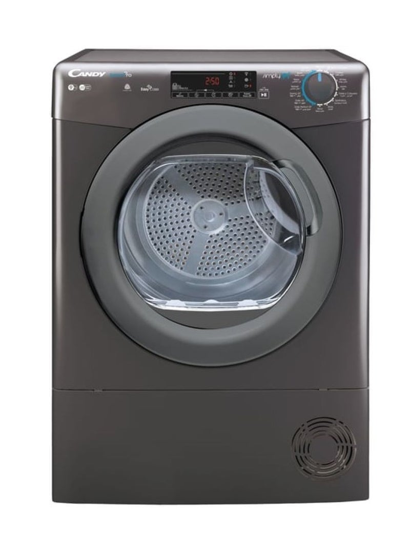 CANDY - 10 Kg Front Load Tumble Dryer WiFi-BT,1 Year Full Warranty CSOC10TRER19 Silver - Image 1