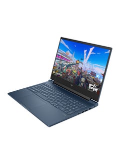 إتش بي Victus 16-r1055ne Gaming Laptop With 16.1-Inch QHD (2560X1440) 240Hz Display, Core i7-14700HX Processor/16GB RAM/512GB SSD/8GB Nvidia Geforce RTX 4060 Graphics Card/DOS(Without Windows) English/Arabic Performance Blue  - Image 2