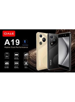 OALE A19 Adroind Smartphone 5.5-inch screen 32GB + 3GB 5MP+8MP Camera 3050mAh battery Three Slots SIM 4G Matte Black- Middle East Version  - Image 2