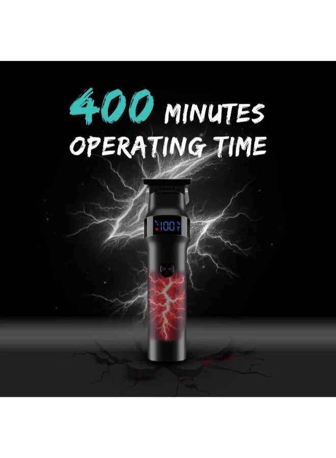 VGR V-987 Professional Hair Trimmer Black - Image 2