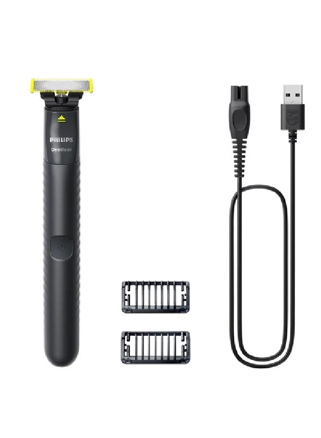 Philips OneBlade Face Wet and dry QP1424/10 Black - Image 1