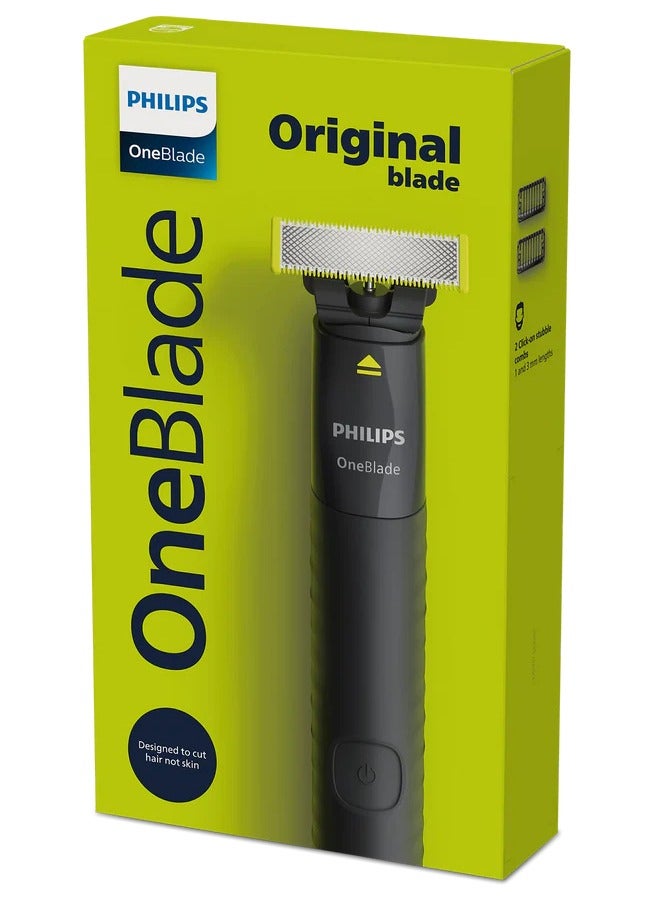 Philips OneBlade Face Wet and dry QP1424/10 Black - Image 4