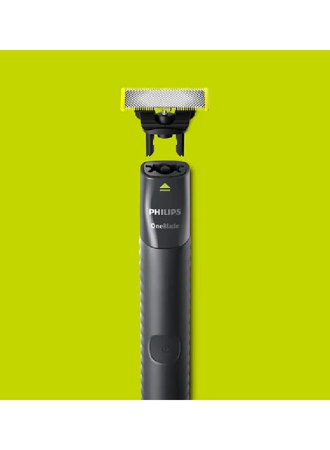 Philips OneBlade Face Wet and dry QP1424/10 Black - Image 2