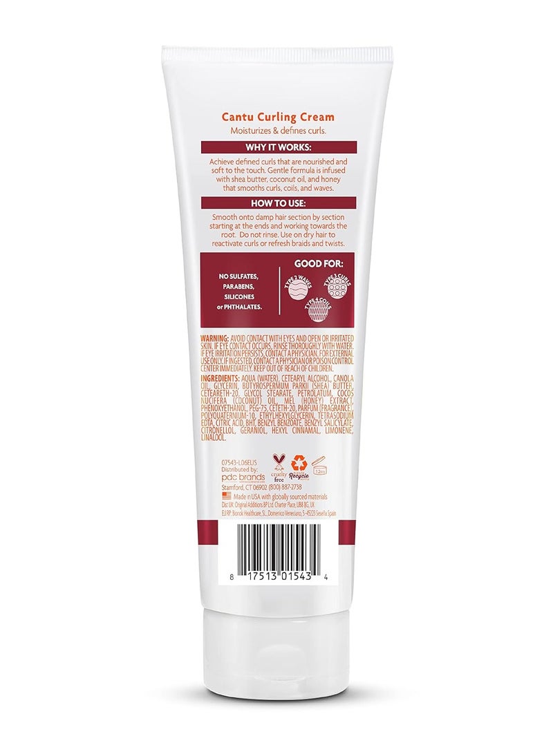 Cantu - Care for Kids Paraben & Sulfate-Free Curling Cream with Shea Butter, 8 oz  (Packaging May Vary) 227 grams (Pack of 3) - Image 1