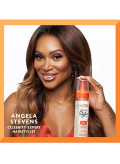 Cantu Protective Styles by Angela Set & Refresh Foam with Apple Cider Vinegar & Aloe, 8 Ounce 237 ml  - Image 3