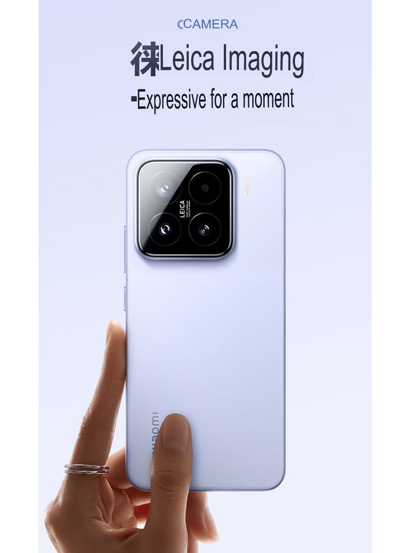 Xiaomi - 15 Mobile 1TB 16GB RAM Leica Optics Summilux Lens｜Light Hunter 900 Image Sensor | 60mm Leica Floating Telephoto | Hyper OS 2 | Qualcomm Snapdragon 8 Elite White with Google play Chinese version - Image 1