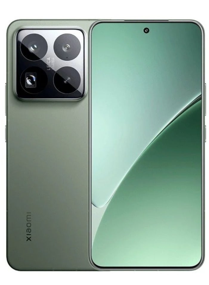 15 Pro Mobile 512GB 16GB RAM Leica Optics Summilux Lens｜Light Hunter 900 Image Sensor | 120mm Leica periscope telephoto| Hyper OS 2 | Qualcomm Snapdragon 8 Elite Green with Google play Chinese version