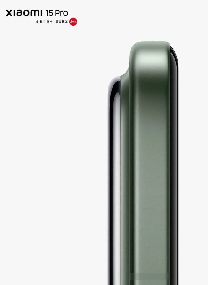 15 Pro Mobile 512GB 16GB RAM Leica Optics Summilux Lens｜Light Hunter 900 Image Sensor | 120mm Leica periscope telephoto| Hyper OS 2 | Qualcomm Snapdragon 8 Elite Green with Google play Chinese version