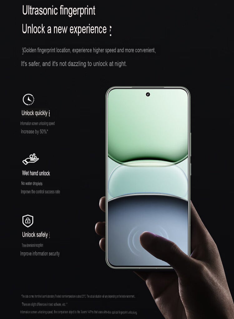 15 Pro Mobile 512GB 16GB RAM Leica Optics Summilux Lens｜Light Hunter 900 Image Sensor | 120mm Leica periscope telephoto| Hyper OS 2 | Qualcomm Snapdragon 8 Elite Green with Google play Chinese version
