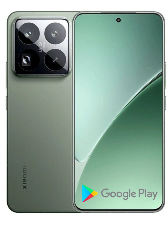 15 Pro Mobile 512GB 16GB RAM Leica Optics Summilux Lens｜Light Hunter 900 Image Sensor | 120mm Leica periscope telephoto| Hyper OS 2 | Qualcomm Snapdragon 8 Elite Green with Google play Chinese version