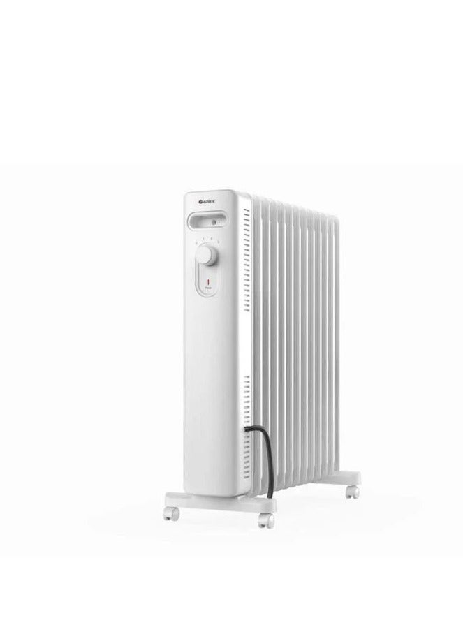 Oil Heater 13 Fins - 2200W |NYWK22-22-13a 2200 W NYWK22-22-13A White