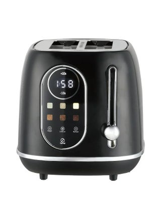 Smart Two-Slice Toaster with LED Display, Reheat and Defrost Functions, 6 Toasting Levels, 800 W RE-5-087 Black - pnsku/N70131060V/45/_/1732524397/0848b10f-8122-4cae-8e76-696aa2e6c290