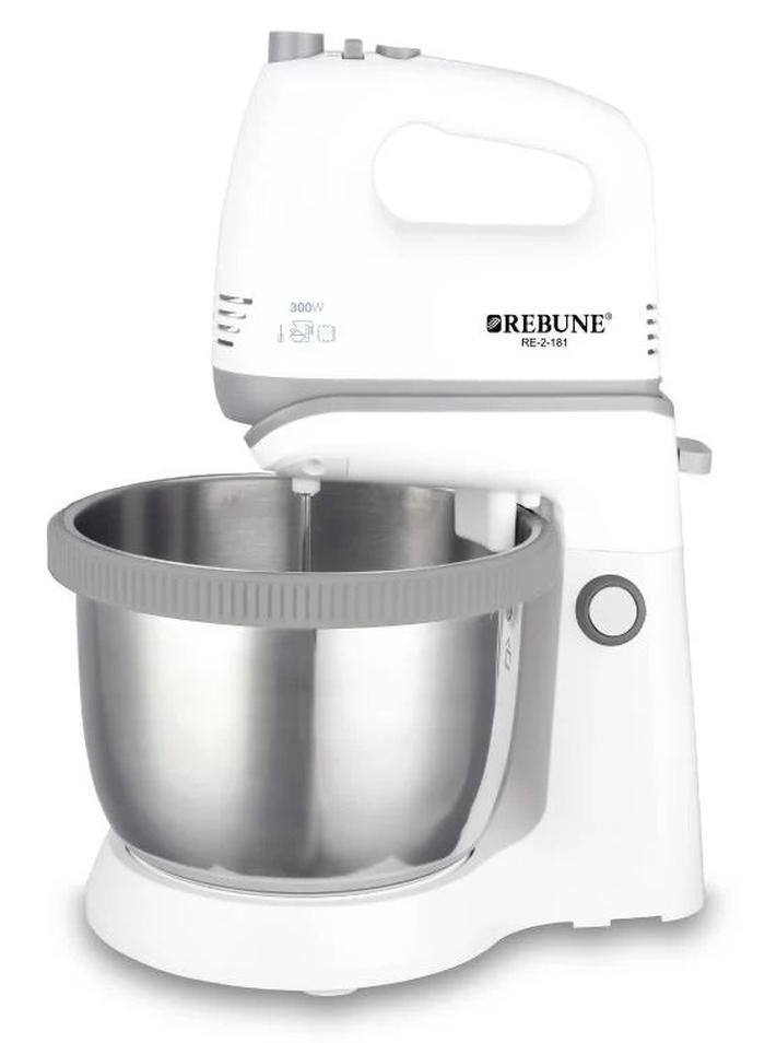 ريبون عجانة ومضرب بيض، 5 سرعات 3.4 L 300 W RE-2-181 - Image 1