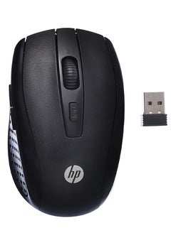 HP Wireless Mouse H7500 , 2.4GHz Mouse 1200 DPI , distance up to 15 m , battery changes with energy-efficient engineering , optical - black H7500  - Image 1