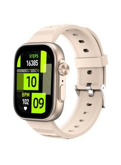 ITEL 300 mAh Smart Watch O23, Scratchproof Crystal Screen, IP68 Waterproof , 100+ Fitness Modes, Health Monitoring, Message Reminder, Bluetooth Calling, iOS And Android Compatible Champagne Gold  - Image 2