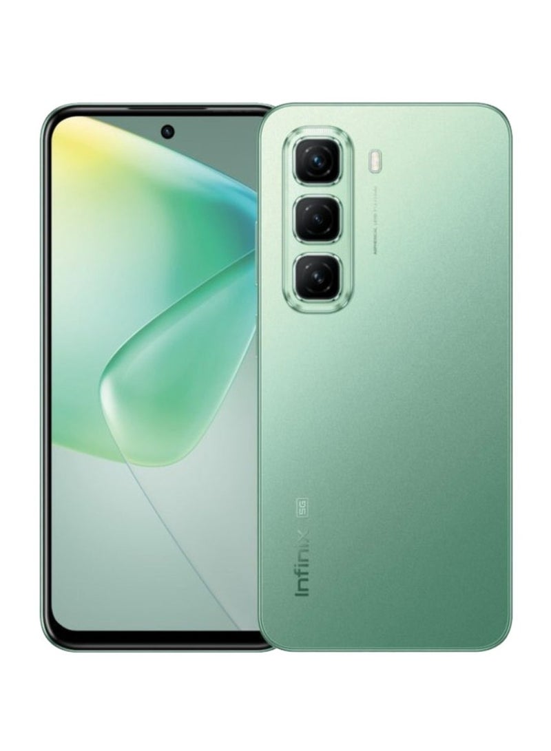 Infinix - Hot 50 Dual SIM Sage Green 8+8GB RAM 256GB 5G- Middle East Version - Image 1