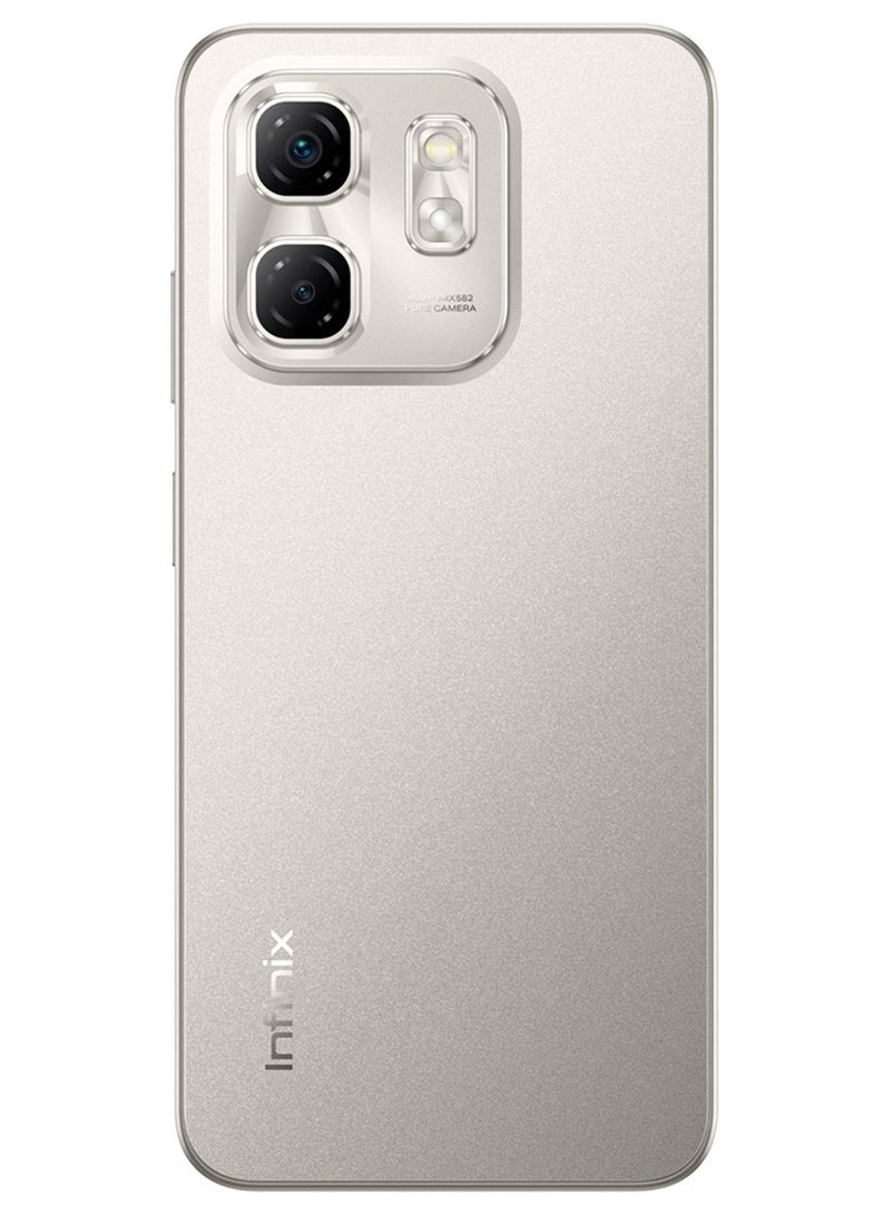 Infinix Hot 50i Dual SIM Titanium Grey 4+4GB RAM 128GB 4G- Middle East Version  - Image 2